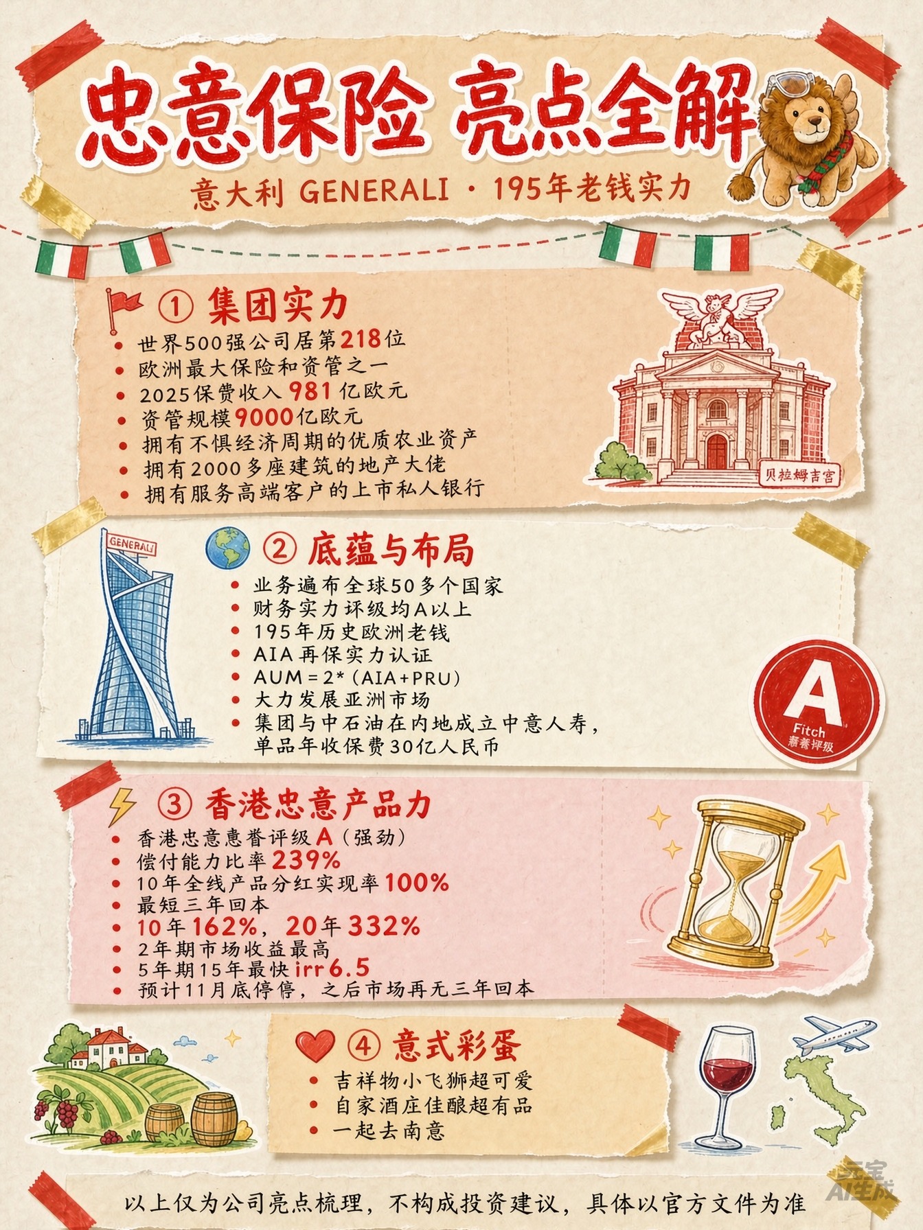 忠意保险 亮点全解